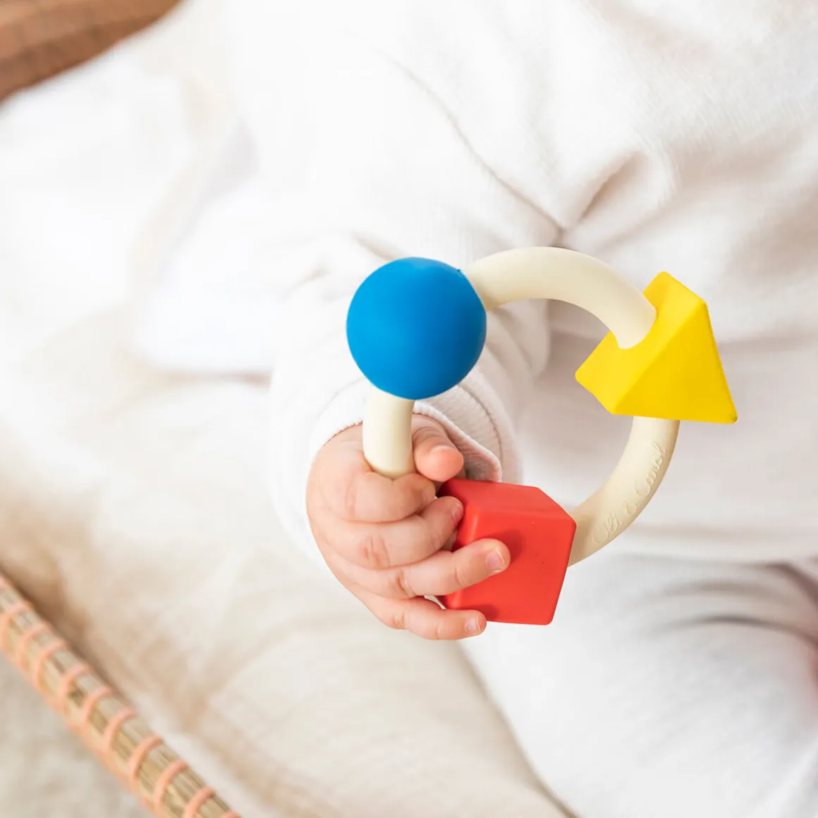 Bauhaus Movement Teething Ring by Oli & Carol