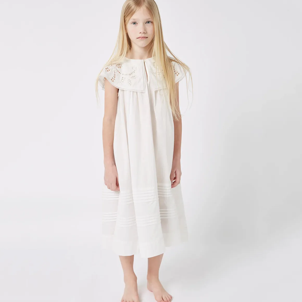 Bay Dress in Pure White by Faune