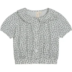 Bea Blouse in Porcelain Floral by Little Cotton Clothes - Last Ones In Stock - 4-6 Years