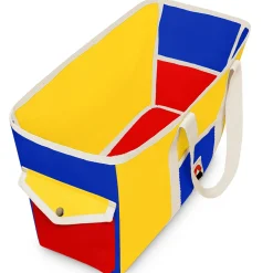 Beach Bag in Tricolour by YKRA
