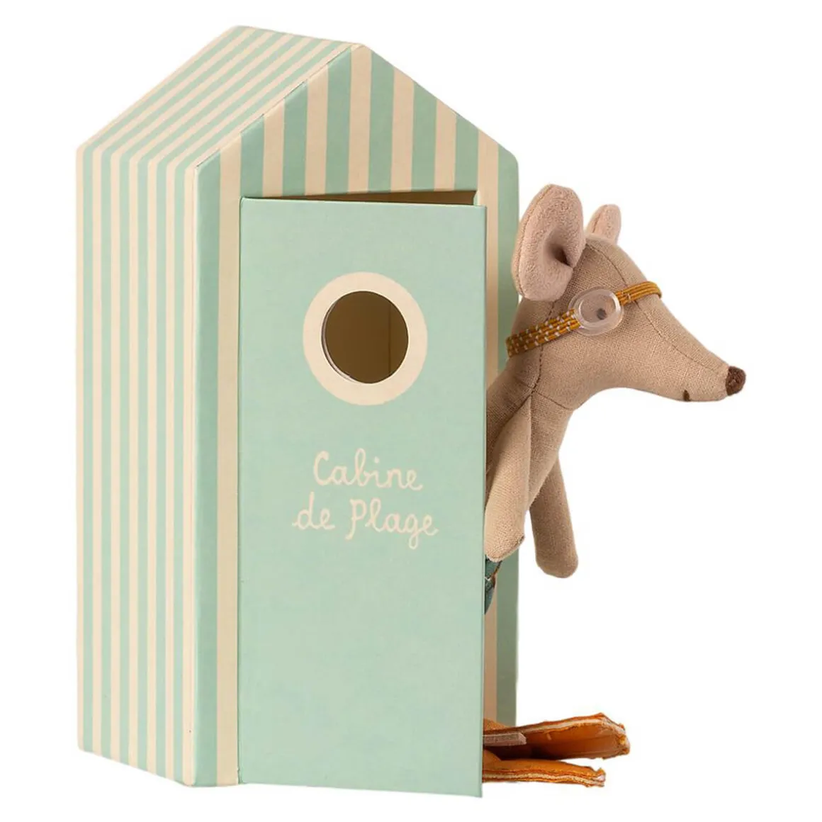 Beach Mice Big Brother in Cabin De Plage by Maileg