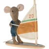 Beach Mice Surfer Little Brother by Maileg