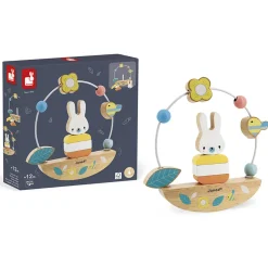 Bead Maze and Rocking Rabbit by Janod
