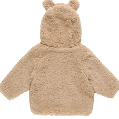 Bear Jacket in Beige by Quincy Mae