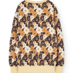 Bear Kids Sweatshirt in Soft Yellow by The Animals Observatory