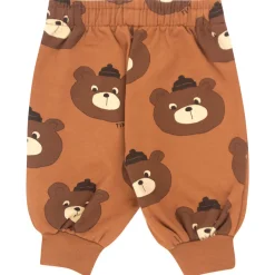 Bears Baby Sweatpant in Brown by Tinycottons