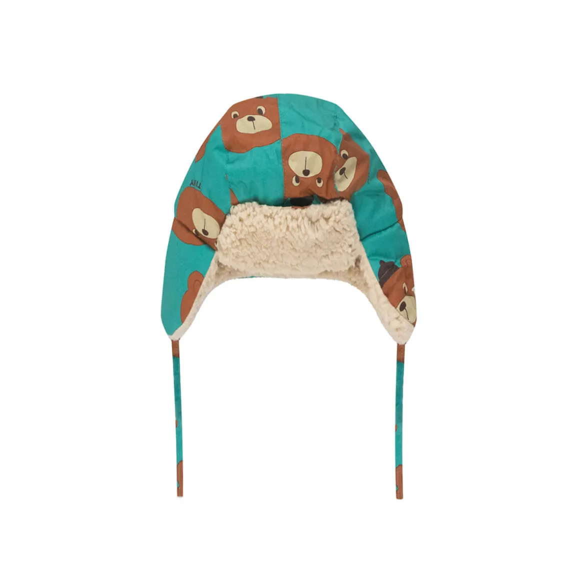 Bears Chapka in Emerald by Tinycottons