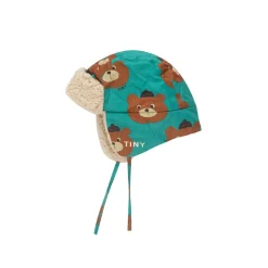 Bears Chapka in Emerald by Tinycottons