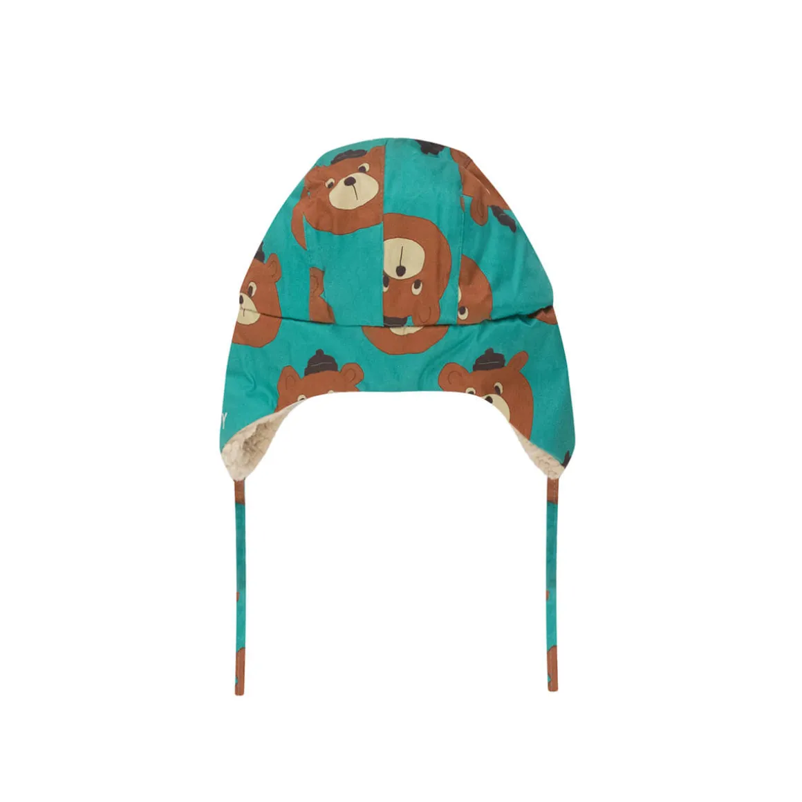 Bears Chapka in Emerald by Tinycottons