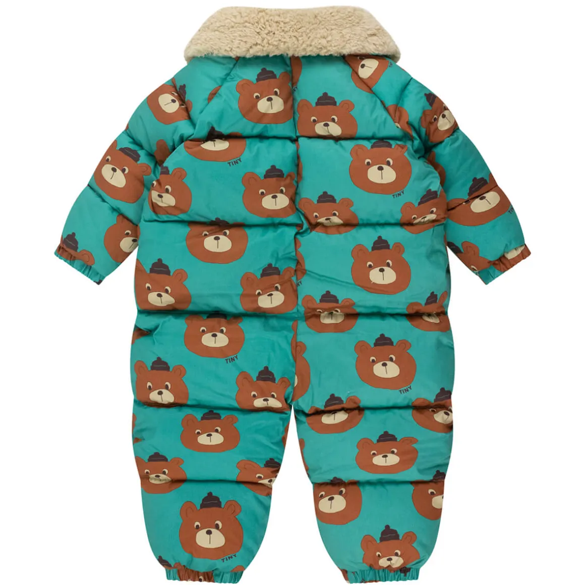 Bears Padded Baby Overall in Emerald by Tinycottons - Last One In Stock - 6 Months