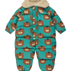Bears Padded Overall in Emerald by Tinycottons - Last Ones In Stock - 2-4 Years