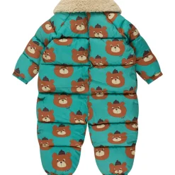 Bears Padded Overall in Emerald by Tinycottons - Last Ones In Stock - 2-4 Years