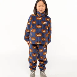 Bears Polar Jacket in Light Navy by Tinycottons