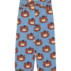 Bears Straight Jeans in Denim Blue by Tinycottons
