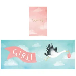 Beautiful Baby Girl Expanding Card by Stormy Knight