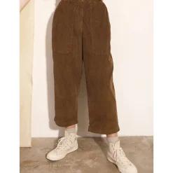Beckett Crop Trouser in Olive by L.F.Markey