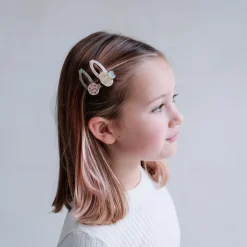 Bee And Ladybird Clic Clac Hair Clips by Mimi & Lula