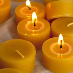Beeswax Tealights by Goldrick (Pack of 16)