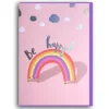 Be Happy Greetings Card by Forever Funny