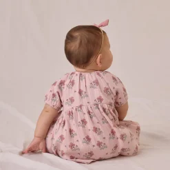 Bella Dress in Vintage Floral by Quincy Mae