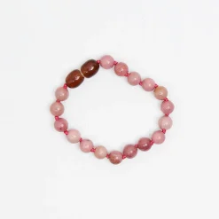 Berry Kids Bracelet in Dusty Rose Rodochrosite by Nirrimis