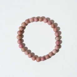 Berry Kids Bracelet in Dusty Rose Rodochrosite by Nirrimis