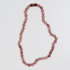 Berry Kids Necklace in Dusty Rose Rodochrosite by Nirrimis