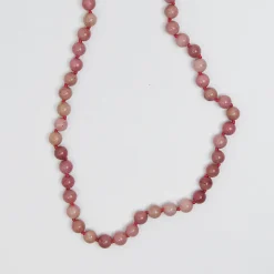 Berry Kids Necklace in Dusty Rose Rodochrosite by Nirrimis