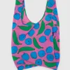 Big Bag in Pink Apples & Bananas by Baggu