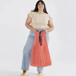 Big Bag in Red Gingham by Baggu
