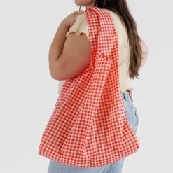 Big Bag in Red Gingham by Baggu
