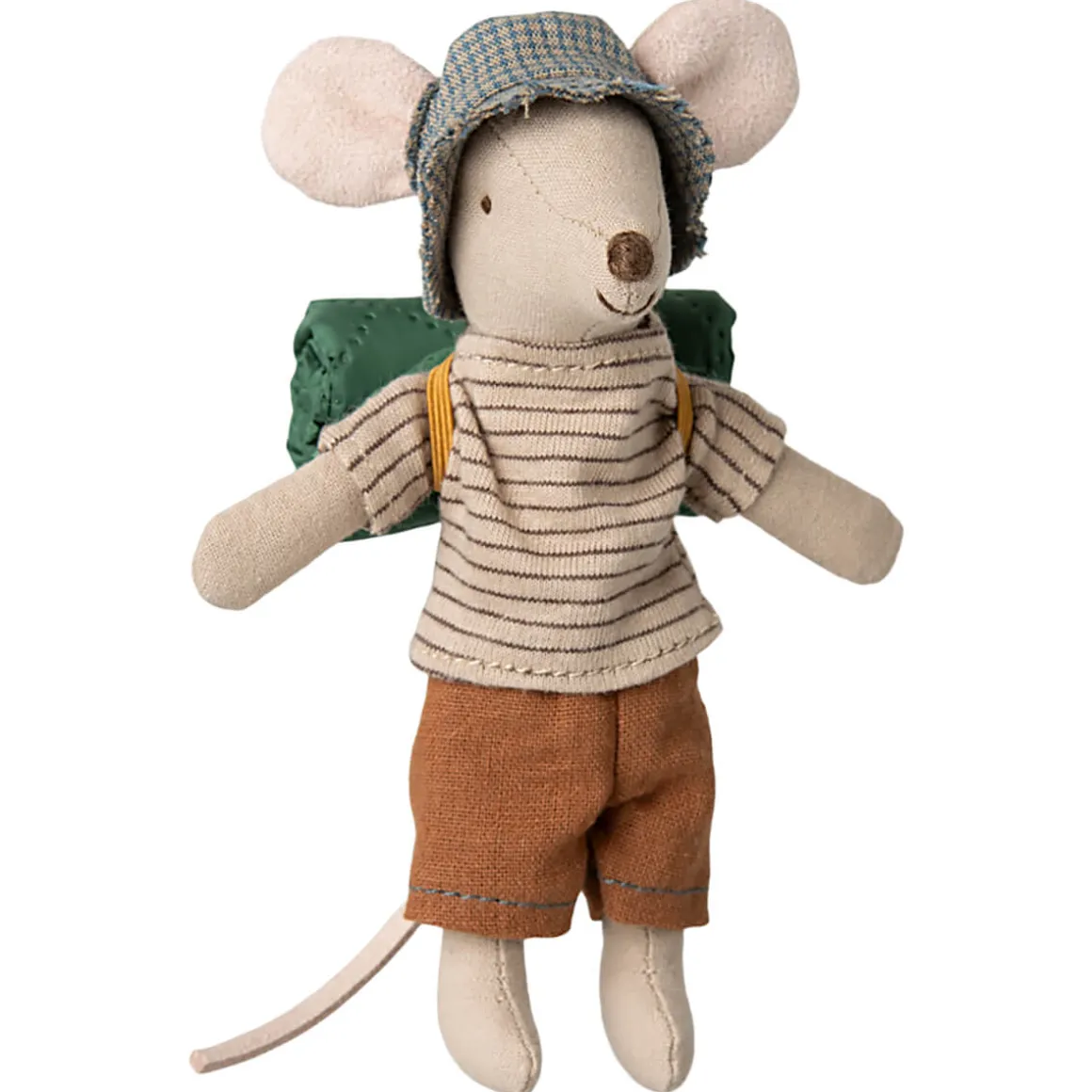 Big Brother Hiker Mouse (Thin Striped Top) by Maileg
