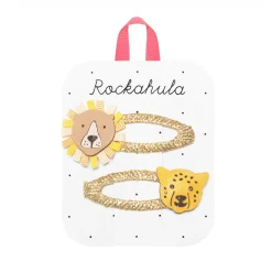 Big Cat Hair Clips by Rockahula