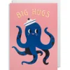 Big Hugs Greetings Card by Ilse Weisfelt for Lagom Design