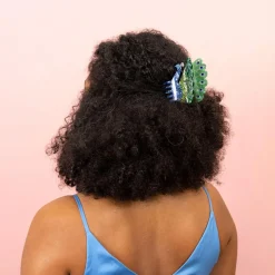 Big Peacock Hair Claw by Coucou Suzette