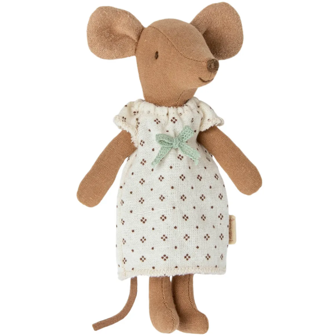 Big Sister Mouse in a Matchbox (Cream Nightdress) by Maileg