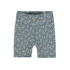 Bike Short in Blue Floral by Rylee & Cru