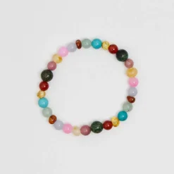 Billie Adult Bracelet in Rainbow Gemstones by Nirrimis