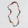 Billie Kids Necklace in Rainbow Gemstones by Nirrimis