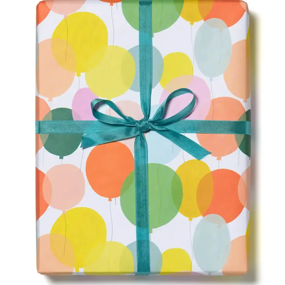Birthday Balloons Gift Wrap by Red Cap Cards