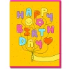 Birthday Balloons Greetings Card by Bailey Crouch for 1973