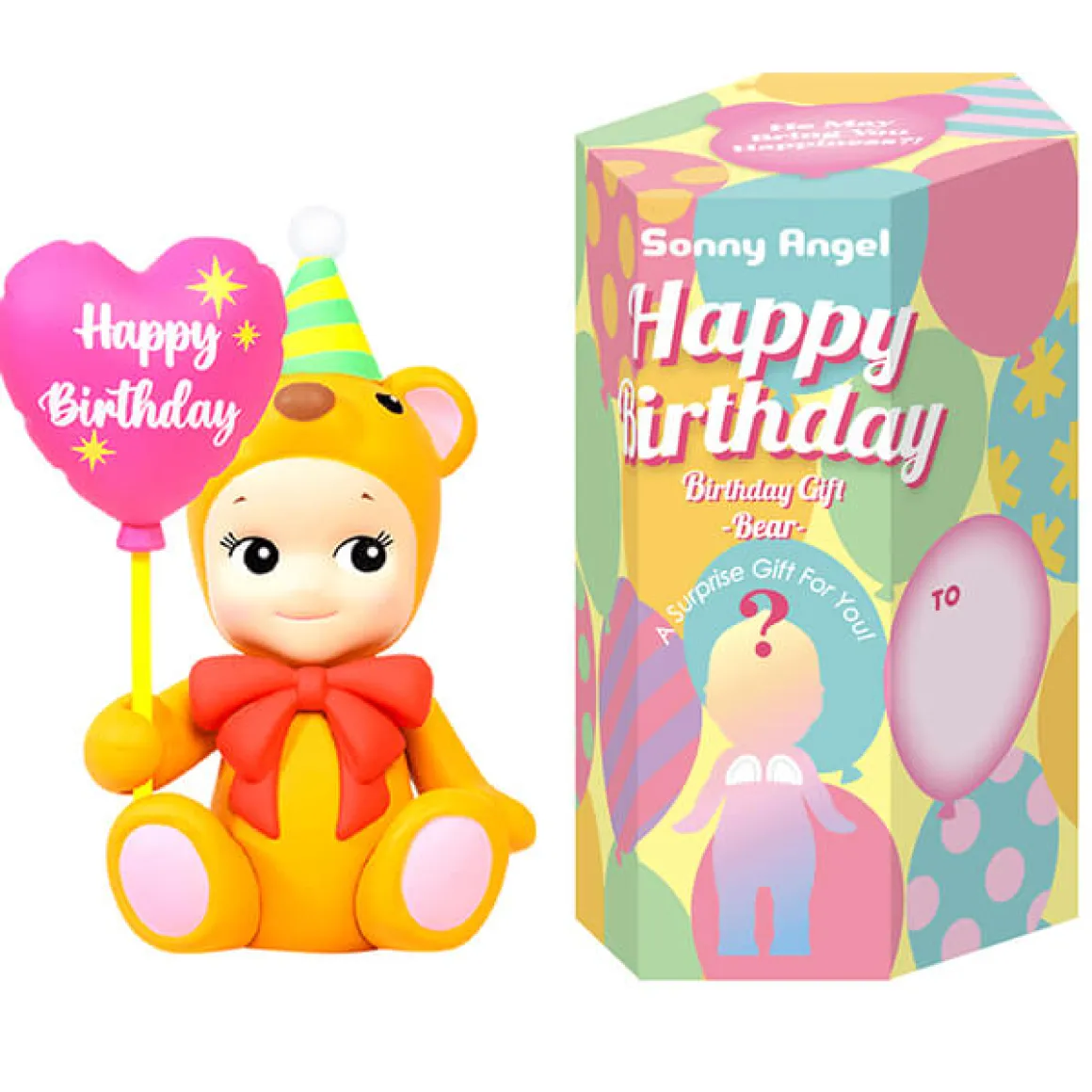 Birthday Bear Doll by Sonny Angel