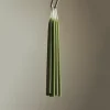 10 Birthday Candles in Moss by Wax Atelier