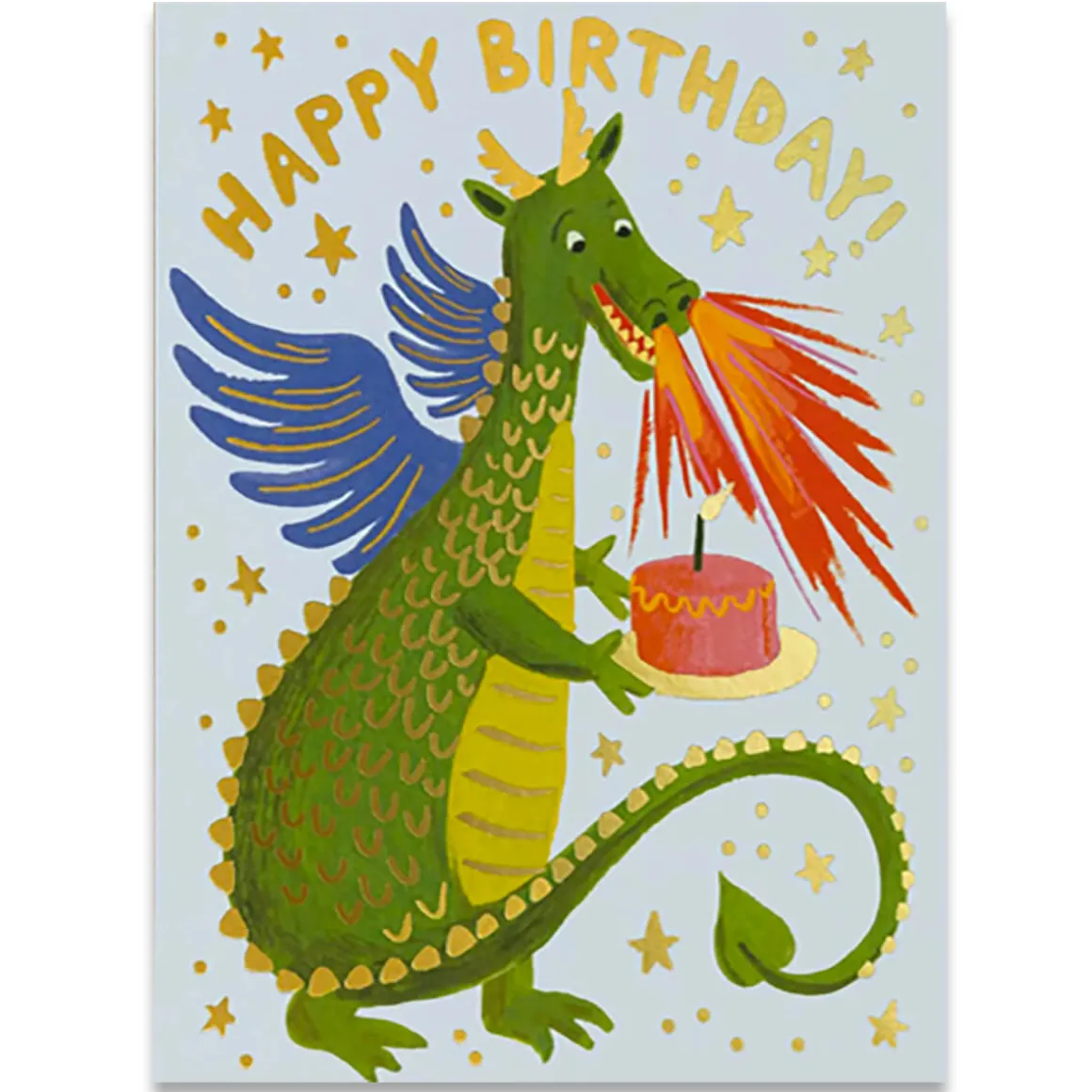Birthday Dragon Greetings Card By Rifle Paper Co.