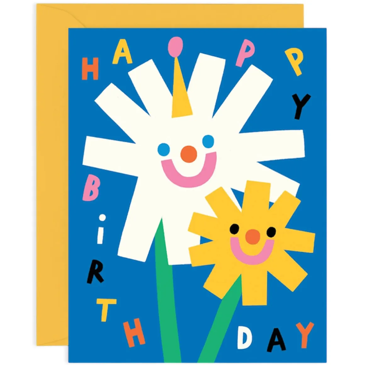 Birthday Flowers Greetings Card by Susie Hammer for Wrap