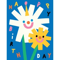 Birthday Flowers Greetings Card by Susie Hammer for Wrap