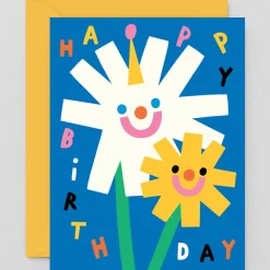 Birthday Flowers Greetings Card by Susie Hammer for Wrap
