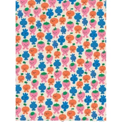 Birthday Fruits Gift Wrap by Maria Ramos for Wrap
