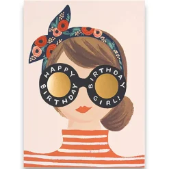 Birthday Girl Greetings Card By Rifle Paper Co.