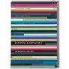 Birthday Horizontal Stripes Greetings Card by Pavilion Cards